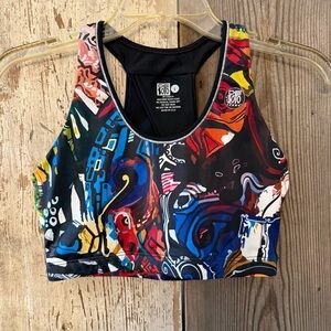 DESOTO FEMME  Multicolor Sports Bra Large